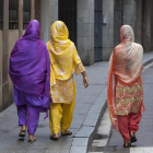 Mujeres musulmanas en una imagen de archivo.-FERRAN NADEU
