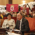 El pleno del Ayuntamiento de León aprueba la moción a favor de la Región Leonesa-DIARIO DE LEÓN / JESÚS F. SALVADORES