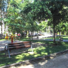 Imagen del parque de La Isla, en Briviesca. GERARDO GONZÁLEZ