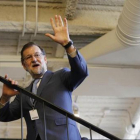 El presidente en funciones, Mariano Rajoy, el pasado martes.-JUAN MANUEL PRATS