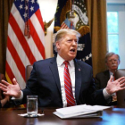 Trump declarará la emergencia nacional para construir el muro con México.-MANDEL NGAN (AFP)
