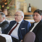 De izquierda a derecha, Miguel Ángel Pascual, Gonzalo Antón y Alejandro Menéndez.-RAÚL G. OCHOA