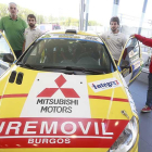 El IV Rallysprint de Villahoz fue presentado ayer en el concesionario Uremovil.-Raúl G. Ochoa