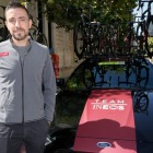 Xabier Zandio es el director deportivo del Team Ineos en la Vuelta a Burgos-Santi Otero