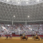 Imagen de un festejo taurino celebrado en elColiseum en la pasada feria de San Pedro y San Pablo.-ISRAEL L. MURILLO