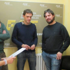 Los promotores charlan antes de la rueda de prensa de presentación-E. M.