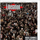 La portada de 'Libération'.-
