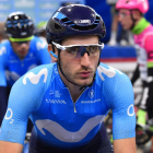 Carlos Barbero, en el Giro dell’Emilia 2018.-BETTINIPHOTO.NET / MOVISTAR TEAM