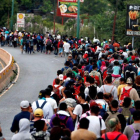 Caravana de migrantes rumbo a los Estados Unidos-EFE