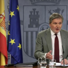 El ministro portavoz Íñigo Méndez de Vigo, tras el Consejo de Ministros-EFE / ZIPI