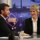 Mercedes Milá, en el programa de Antena 3 'El hormiguero', con Pablo Motos.-