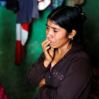 Catarina Alonzo, madre de Felipe Gómez Alonzo, el niño de 8 años que falleció en la frontera estadounidense.-REUTERSS