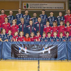 Foto de familia de los componentes del UBU TPF en la presente temporada-ECB