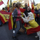 Manifestación a favor de la unidad de España en Barcelona.-ALBERT BERTRAN