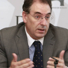 Miguel Ángel Benavente, presidente del CB Tizona-ISRAEL L. MURILLO