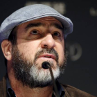 Eric Cantona, este lunes, en Shanghái, en la presentación de los Premios Laureus.-Foto: REUTERS / ALY SONG