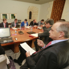 Un momento de la última reunión del consejo rector del consorcio.-RAÚL G. OCHOA