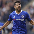 Diego Costa celebra un gol con el Chelsea.-REUTERS / CARL RECINE