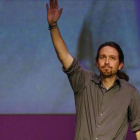 El líder de Podemos, Pablo Iglesias, el pasado 25 de febrero en Madrid.-Foto: DAVID CASTRO