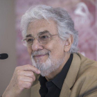 El tenor Plácido Domingo, en el Palacio de las Artes de Valencia.-MIGUEL LORENZO