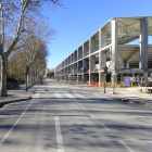 Vista del lateral del Plantío desde la avenida Arlanzón.-ISRAEL L. MURILLO