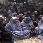 Imagen de algunas de las jóvenes secuestradas por Boko Haram en Chibok, en abril del 2014.-Foto:AFP