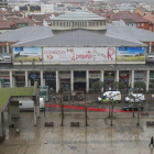 Fachada principal del Mercado Norte, ubicado en la Plaza España. ECB