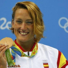 Mireia Belmonte en los Juegos de Río.-EFE
