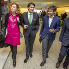 De izquierda a derecha: María Pardo, Juan Carlos Suárez- Quiñones, Bruno Gutiérrez y Roberto Saiz.-SANTI OTERO
