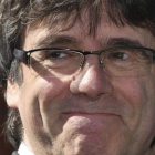 El expresident Carles Puigdemont, tras salir de la cárcel de Neumünster.-CARSTEN REHDER (AP)