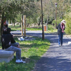 Los caminos principales del parque de La Quinta se han realfaltado y los interiores son de suelo terrizo.-RAÚL G. OCHOA