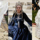 La gala del Museo Metropolitano (MET) de Nueva York, casi sinónimo de osadía en la moda, se atrevió hoy con la religión como tema central de su 70 aniversario.-EFE