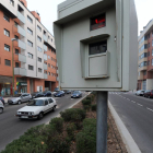 Radar instalado en la calle Esteban Sáez de Alvarado, en la capital burgalesa.-ISRAEL L. MURILLO