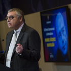 Michael Robinson, durante el acto.-JORDI COTRINA