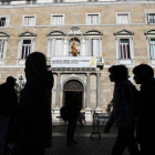 Fachada del Palau de la Generalitat, en Barcelona.-RICARD CUGAT