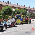 El suceso se produjo en la calle Benito Pérez Galdós, en las cercanías de La Milanera y la Politécnica.-MIGUEL CUENCA-ROMERO