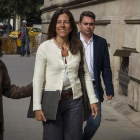 Anna Vidal, esposa de Oriol Pujol.-CARLOS MONTAÑÉS