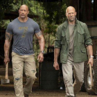 Dwayane Johnson y Jason Statham, en una imagen de 'Fast & Furious: Hobbs & Shaw'.-