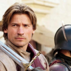 Jaime Lannister, durante un rodaje.-