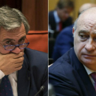El exdirector de la Oficina Antifrau Daniel de Alfonso y el ministro del Interior en funciones, Jorge Fernández Díaz.-