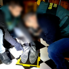 Detención de la Guardia Civil de uno de los implicados en robos en viviendas en las provincias de Burgos y Palencia. GUARDIA CIVIL