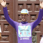 Luis León Sánchaez tras su paso por el podio.-SANTI OTERO