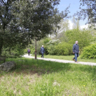 Zona de paseo del parque de Fuentes Blancas.-ISRAEL L. MURILLO