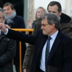 Artur Mas llega al Tribunal Supremo para comparecer ante el juez.-/ JOSÉ LUIS ROCA