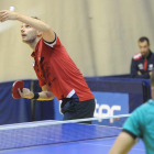 Alexandru Cazacu en acción en el primer choque liguero de esta temporada-I. L. Murillo