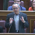 Joan Coscubiela, durante la sesión de control al Gobierno en el Congreso.-Foto: ATLAS