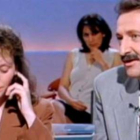 Yolanda Vega, con Paco Lobatón, en '¿Quién sabe dónde?'-Foto: RTVE