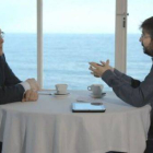 Évole con el exbanquero Rainer Voss.-Foto: LA SEXTA