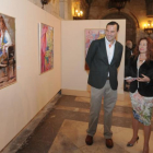 La muestra se exhibe desde ayer en el claustro del Monasterio de San Juan.-ISRAEL L. MURILLO