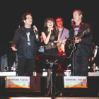 Eva Amaral salí a escena para cantar 'El final del verano'.-Diego Santamaría
